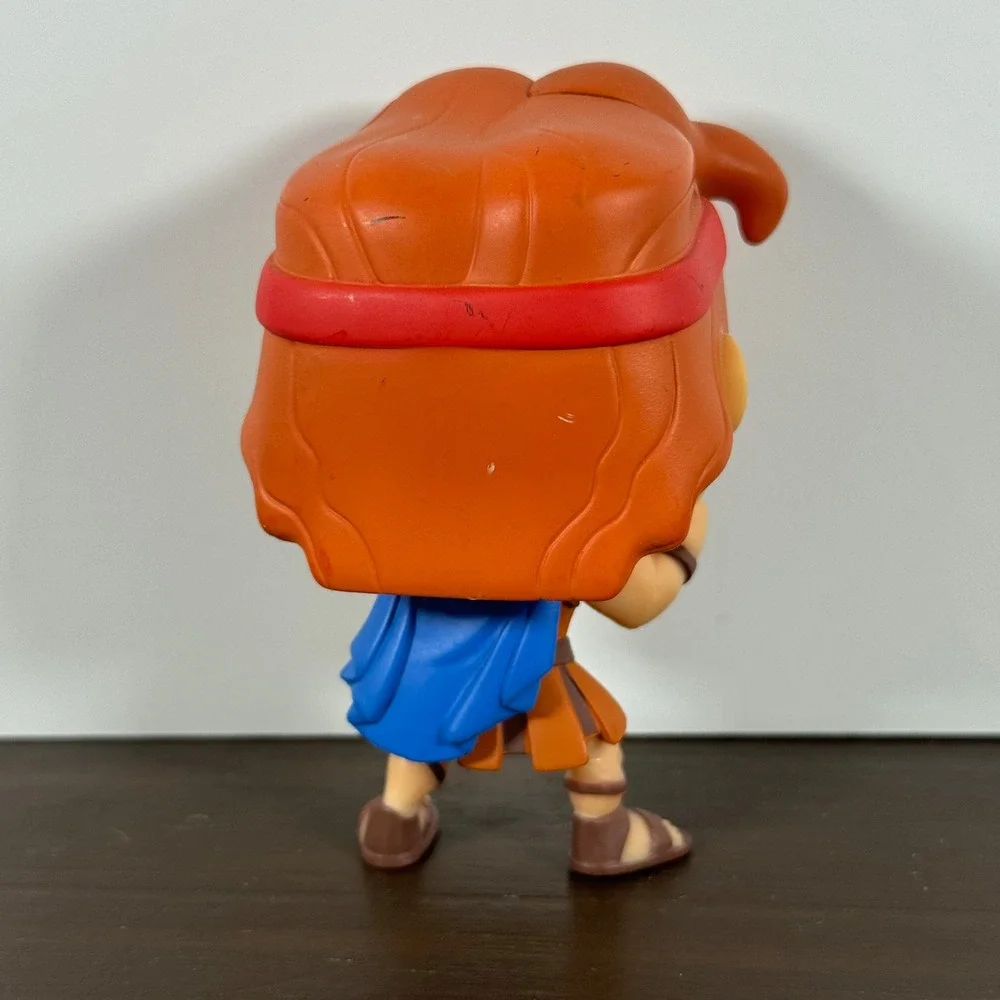 Funko POP Disney Hercules 378 Vinyl Figure OOB Loose Heroic Pose Blue Cape